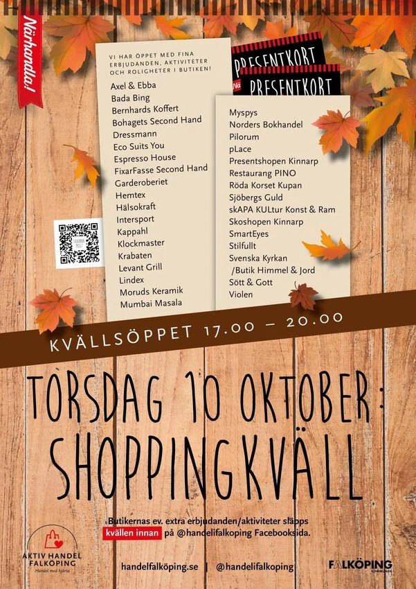 Shoppinkväll Falköping