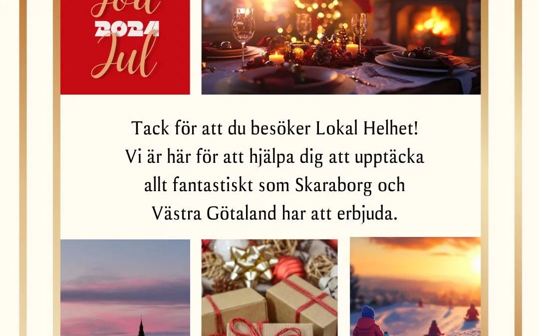 Vi önskar dig en God Jul från Lokal Helhet!